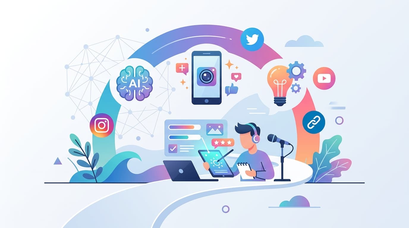 AI SNS 콘텐츠 제작 효율 5배 높이는 실전 총정리